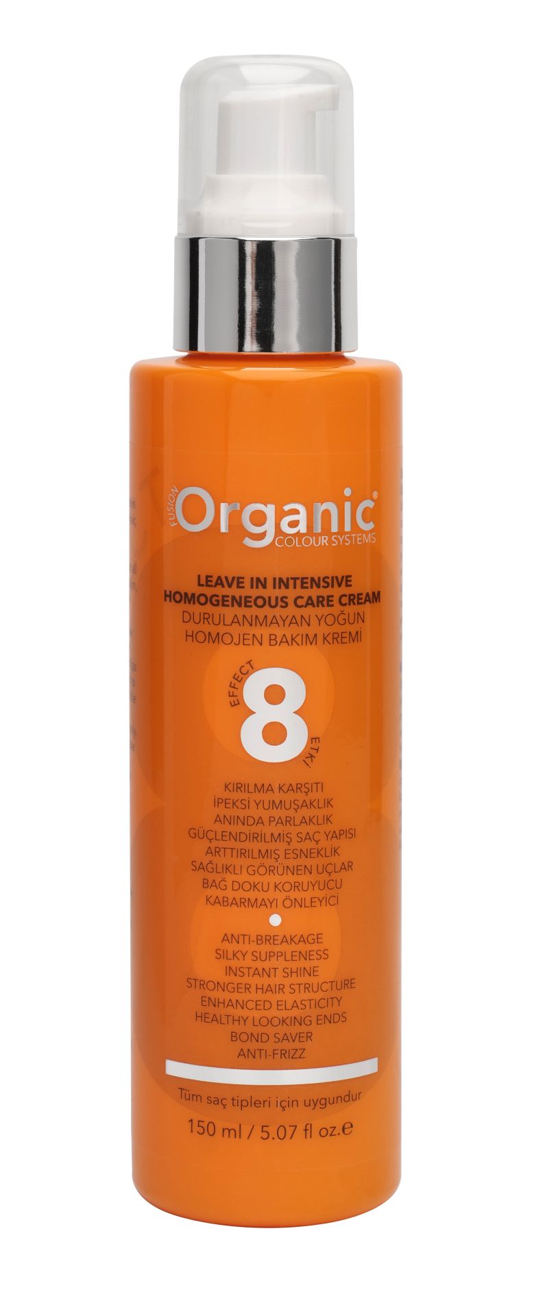 Organic Durulanmayan Yoğun Homojen Bakım Kremi 150 ml