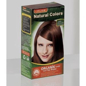 Natural Colors 6KR Çikolata Kahve Kızılı Organik Saç Boyası