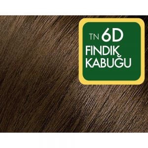 Natural Colors 6D Fındık Kabuğu Organik Saç Boyası