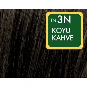 Natural Colors 3N Koyu Kahve Organik Saç Boyası