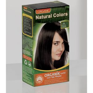 Natural Colors 3N Koyu Kahve Organik Saç Boyası