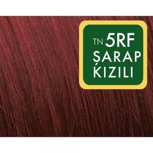 Natural Colors 5RF Şarap Kızılı Organik Saç Boyası