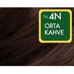 Natural Colors 4N Orta Kahve Organik Saç Boyası