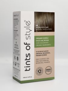Tints of Style  6N Koyu Sarı Organik Saç Boyası