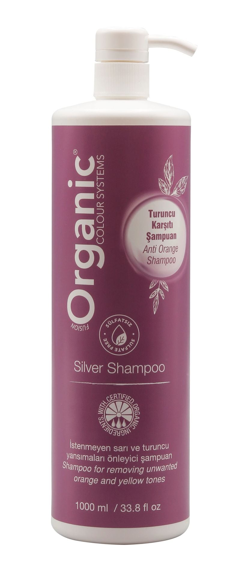 Organic Silver Gümüş Yansıma Şampuanı 1000ml