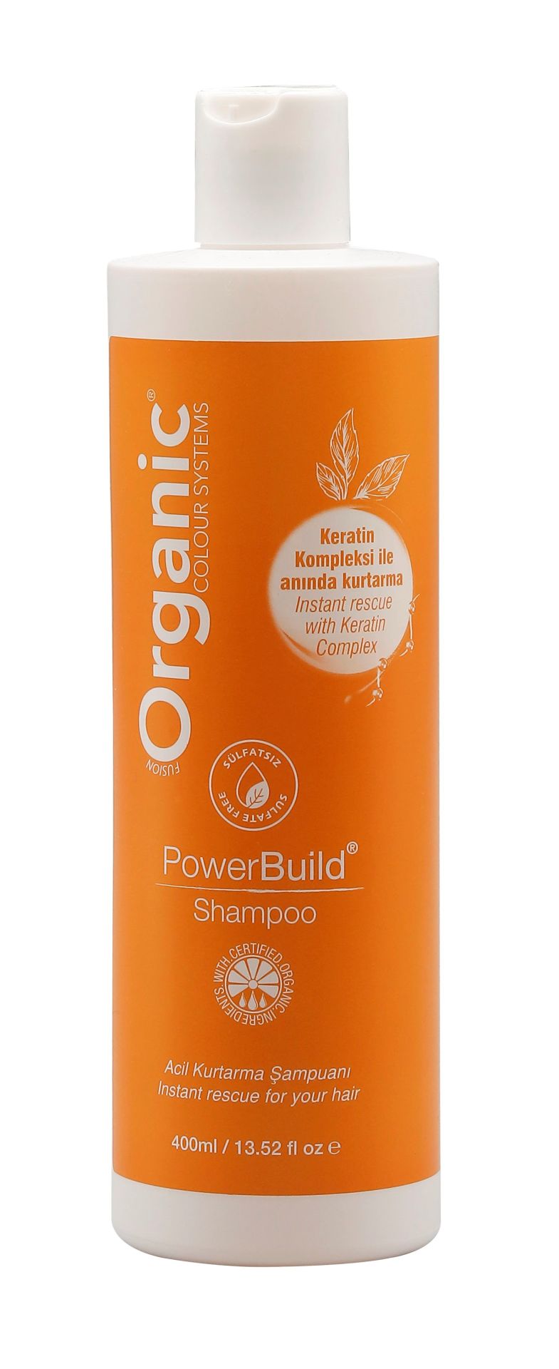 Organic Power Build Onarıcı Şampuan 400 ml