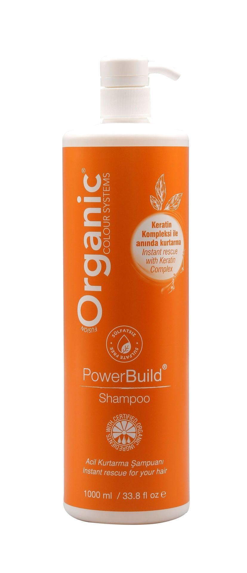 Organic Power Build Onarıcı Şampuan 1000 ml